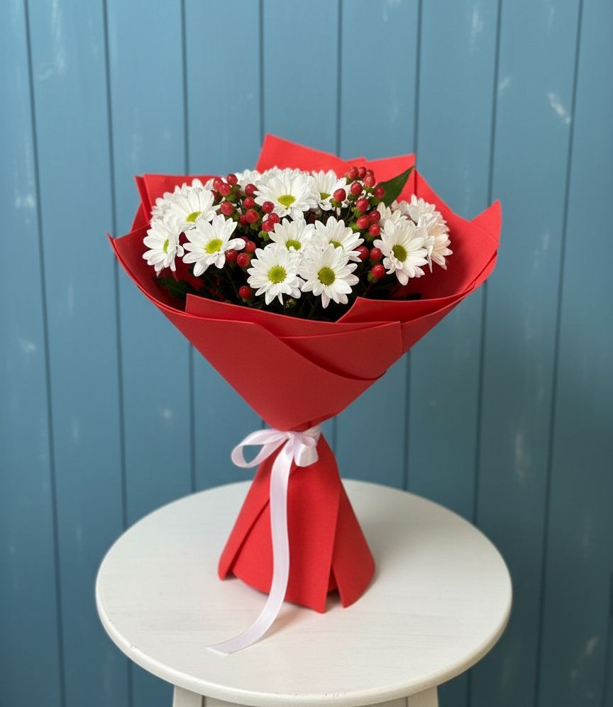 Букет цветов из: Хризантемы в Ливнах