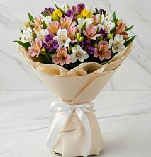 Букет цветов из:  Альстромерии в Ливнах